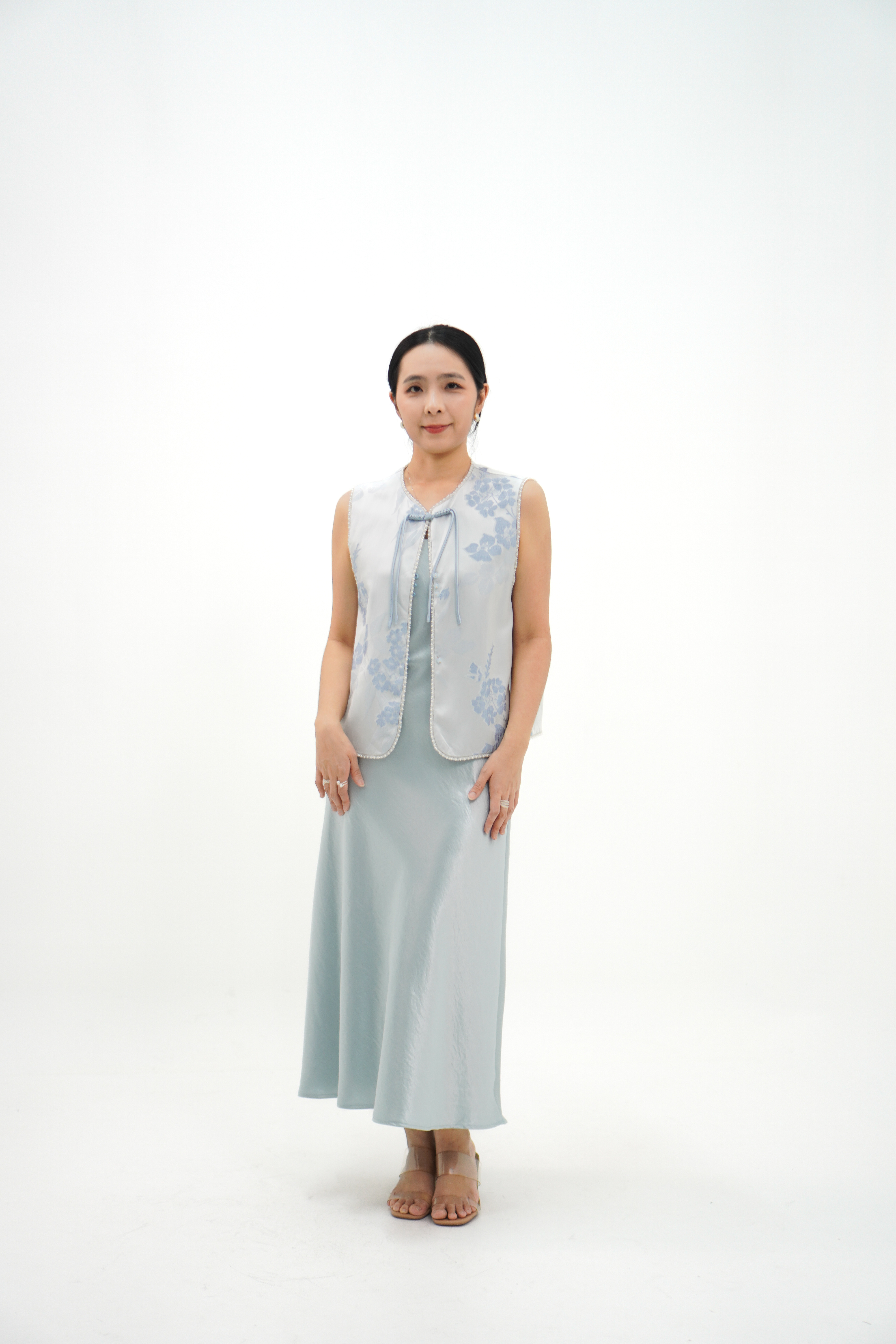 珍珠新中式马甲