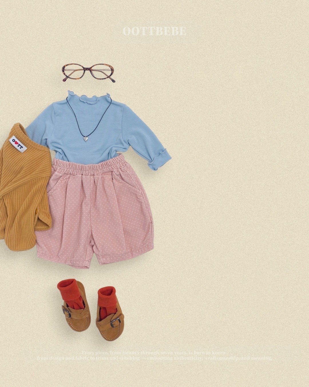 OOTT | Petit Dot Pants (Crop Pants)