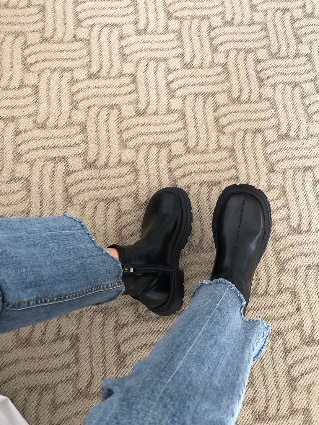 Chunky Ankle Boots 