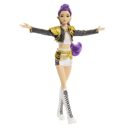 KPop Demon Hunters 獵魔女團 Rumi 唱歌時尚娃娃｜Golden 音樂互動公仔｜Mattel 香港現貨