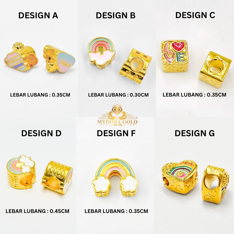 MYDORA Bead Enamel Minimalist Series (5G) | EMAS 916/22k