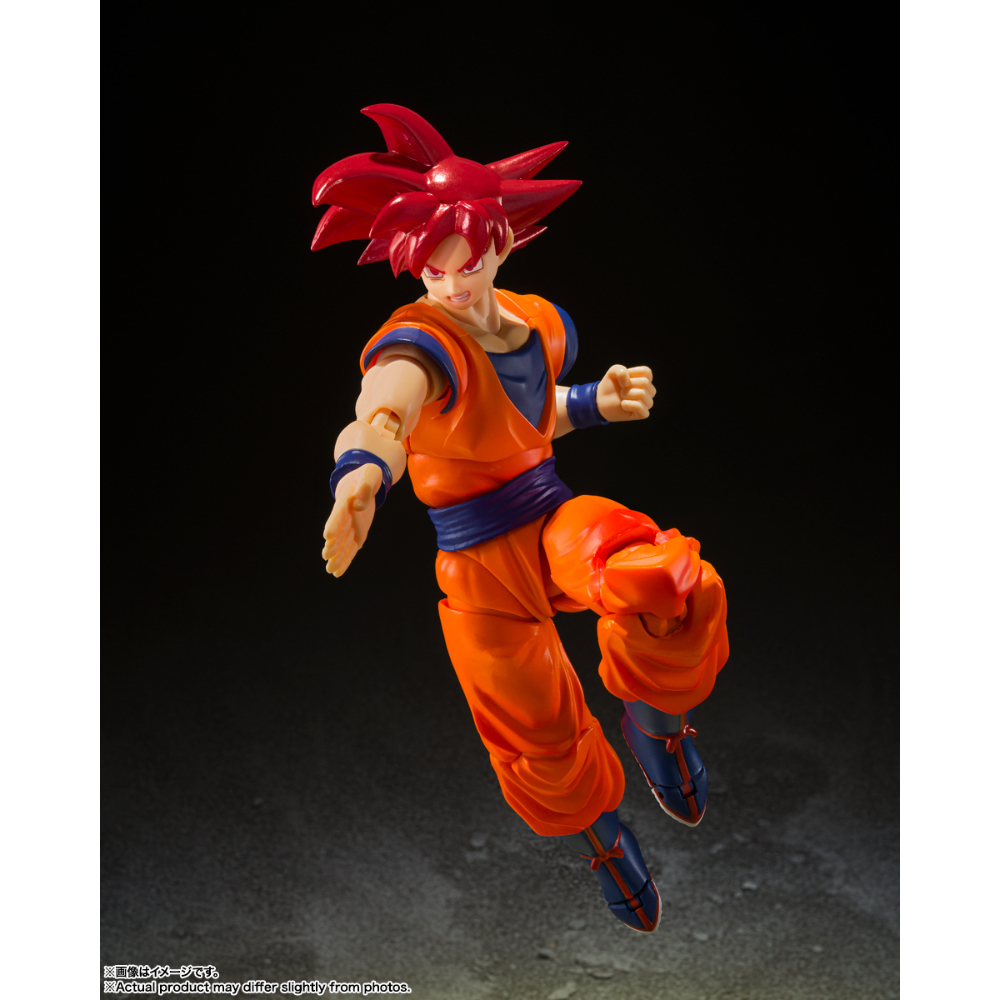 SHF Dragon Ball Super God Son Goku Instilled with Light of Righteous Hearts