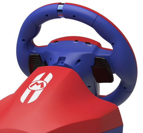 HORI 賽車遊戲方向盤Pro Mini 馬利歐賽車版 (NSX-122)        HORI Racing Wheel Pro Mini Mario Kart Ver. (NSX-122)