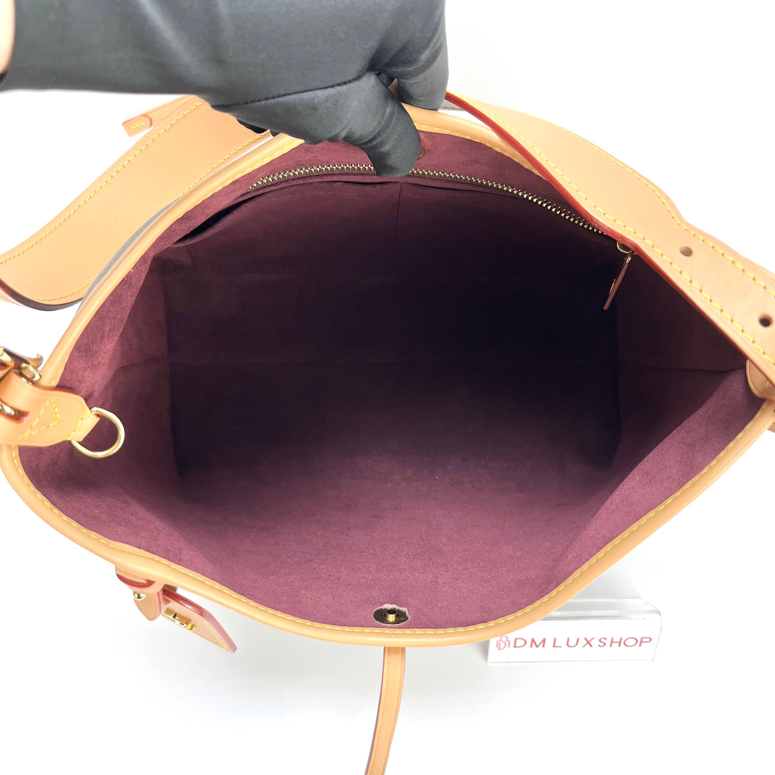 LV Monogram CarryAll PM GHW
