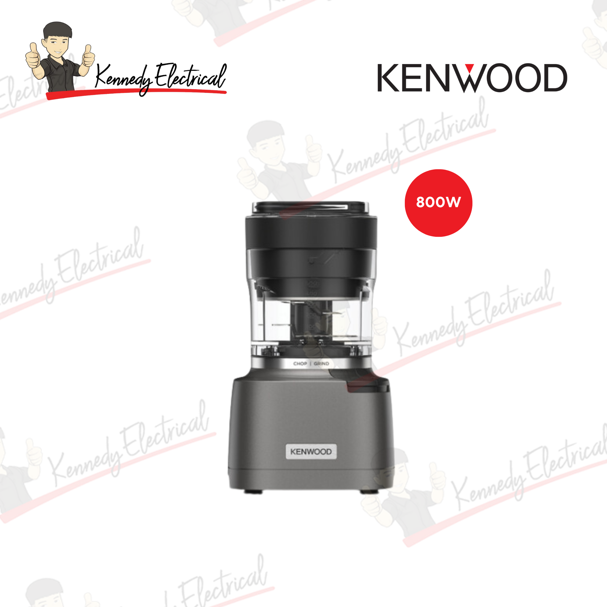 Kenwood 800W Duo Prep 2-in-1 Chopper & Grinder (CHP80)