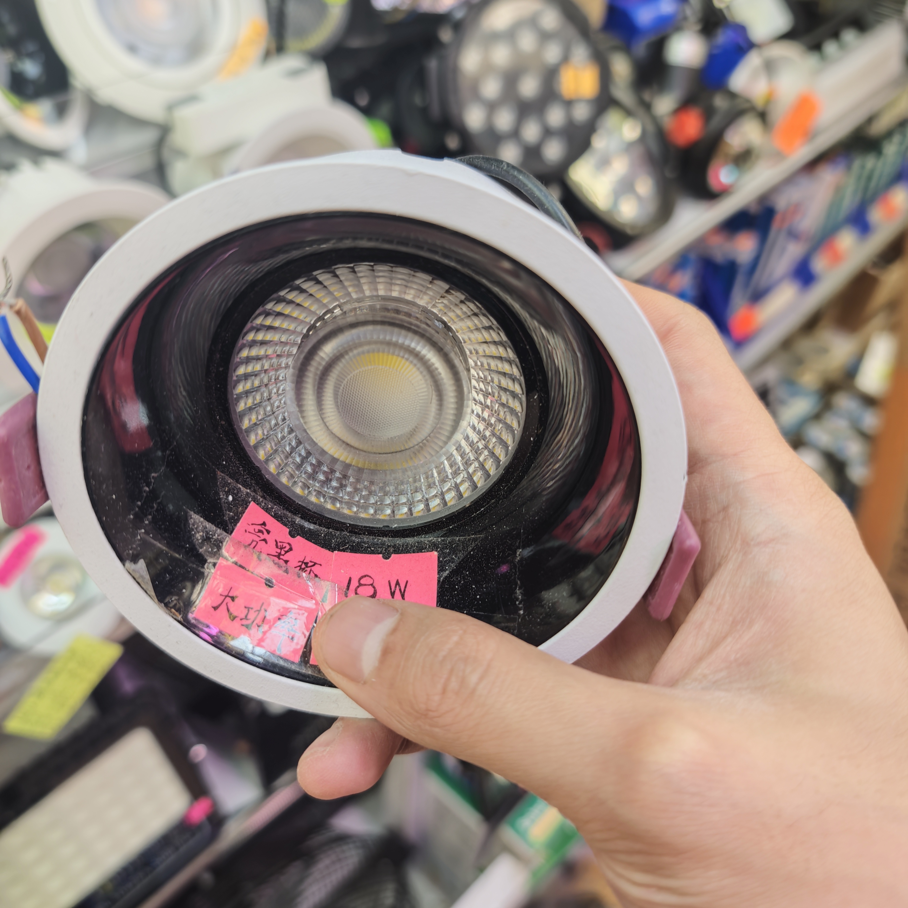 迴龍燈飾 防眩暈系列 18W嵌入式射燈