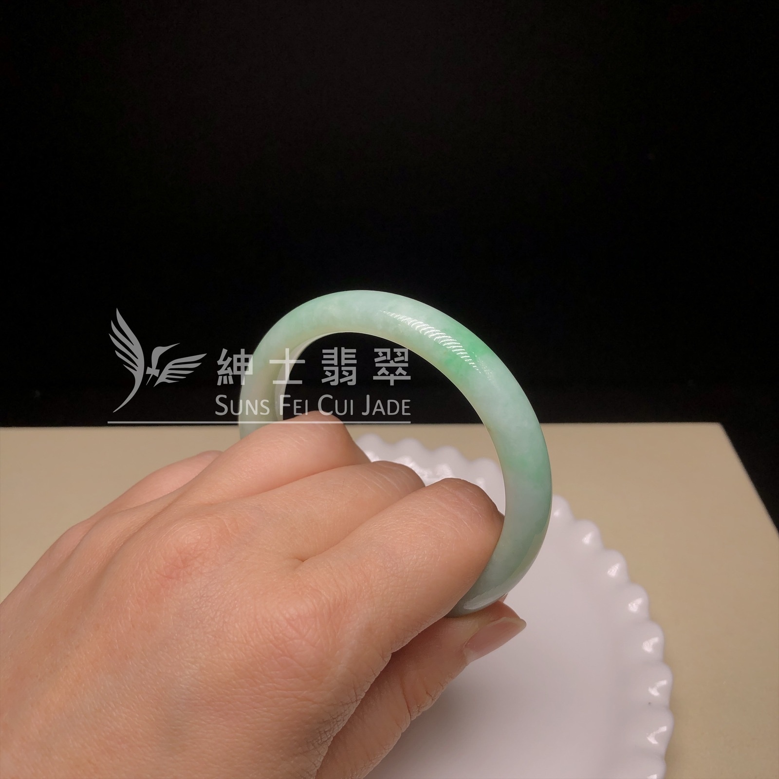 滿綠福鐲52.7mm C06217