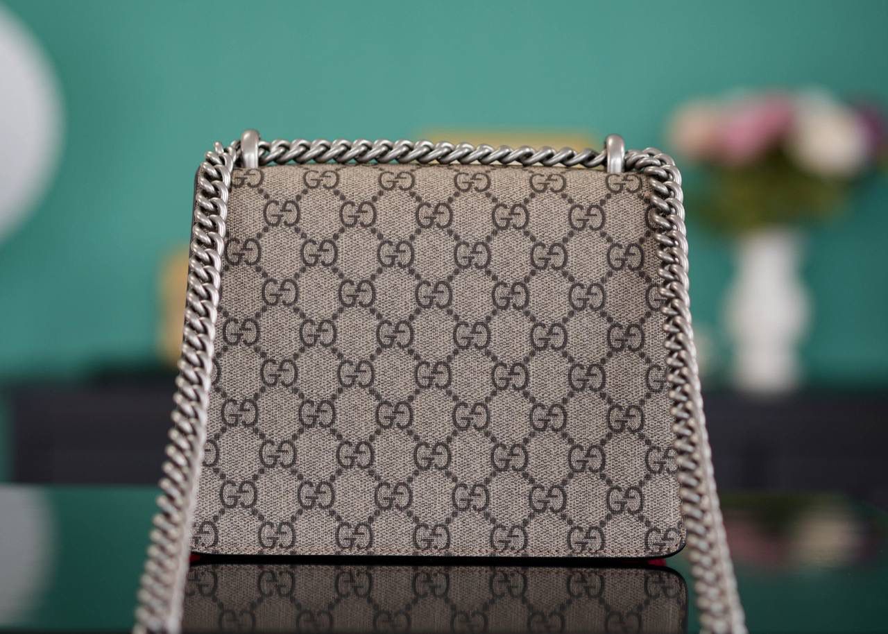 🥯GG Dionysus系列经典酒神 老花红 20cm GG家长青款，酒神里面的经典基础款 出镜率非常高 简直是穿搭利器 官方款号 421970 尺寸：20x15x5cm