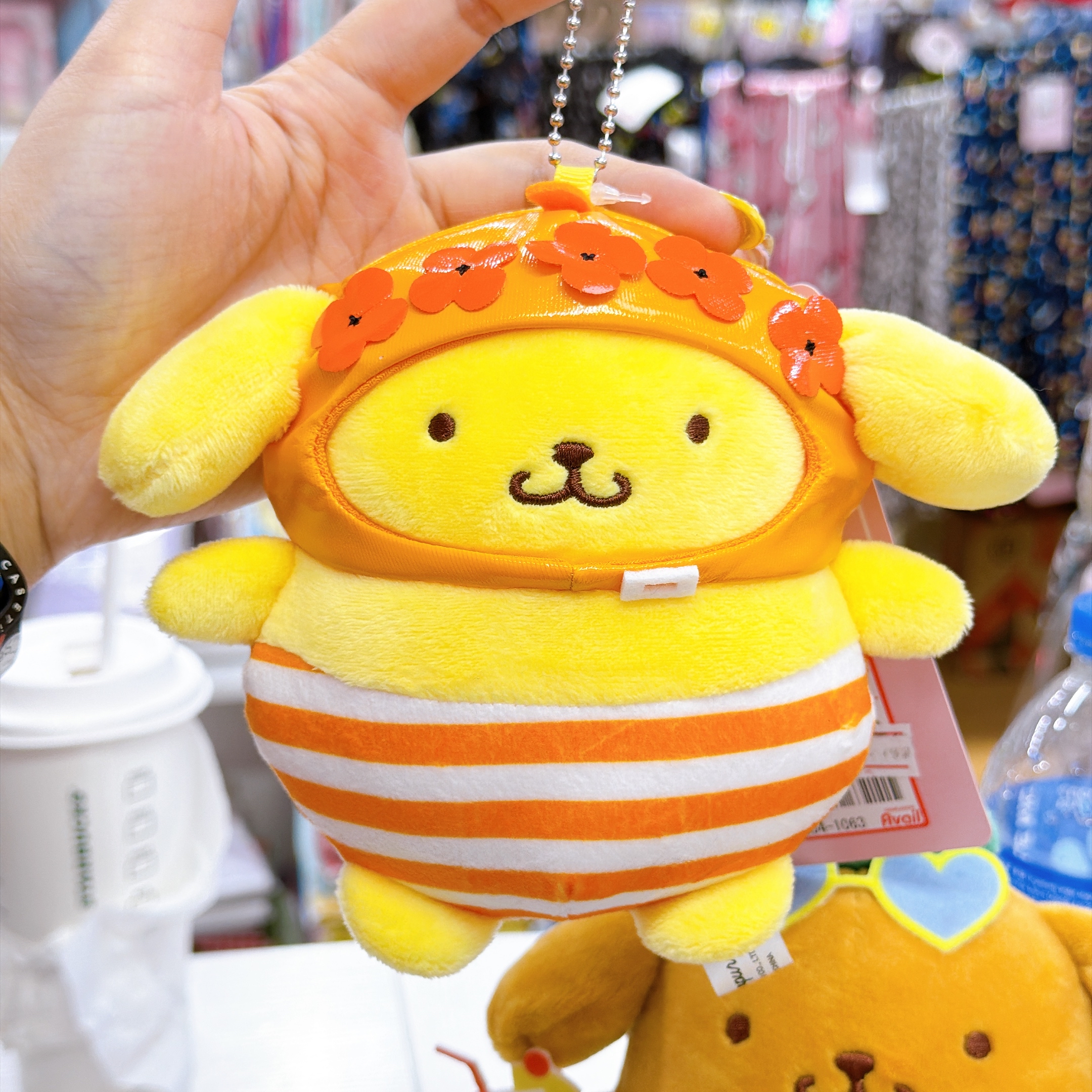 日本直送Sanrio布甸狗 新款夏天黑皮系列
