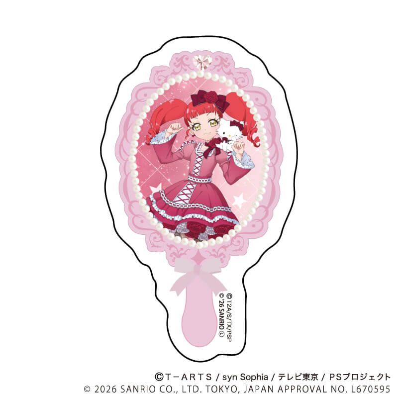 閃貼紙 星光少女&星光樂園&星光頻道 Pretty Series ×Sanrio #P-PIG0202 [A3] (PRE-ORDER) [2026/07]