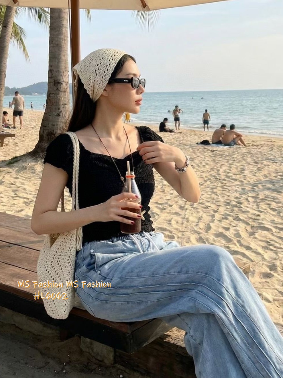 HL6062 韓國🌼Howluk側3間闊筒牛