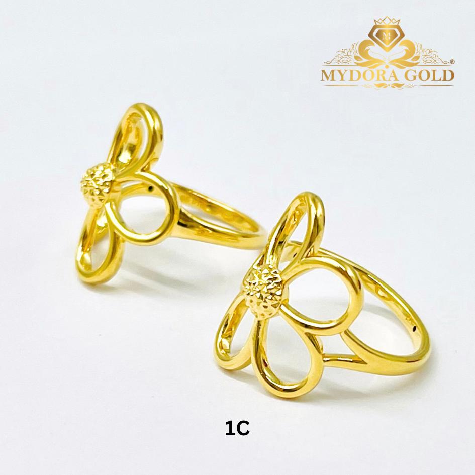MYDORA Cincin Bunga Daisy Manis (5G) l EMAS 916/22K