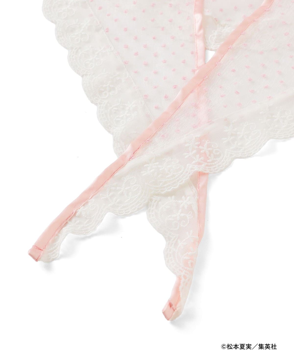《Pre-Order》夢色蛋糕師 Lace Scarf｜Ribbonりぼん 70周年 × BEAMS MANGART × Ray BEAMS (26177-P）