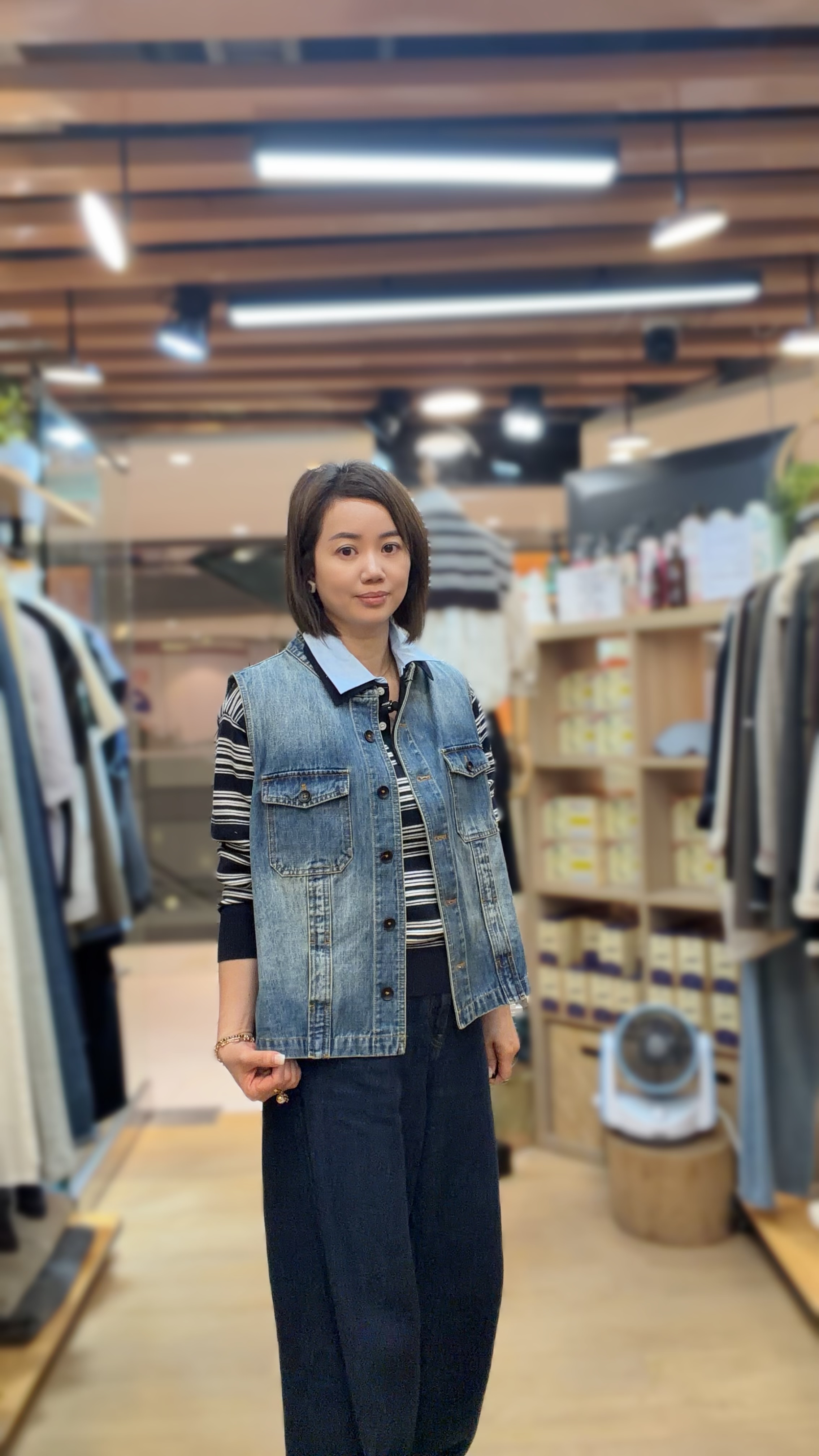 意大利牛仔背心外套 J390 AVTO034399