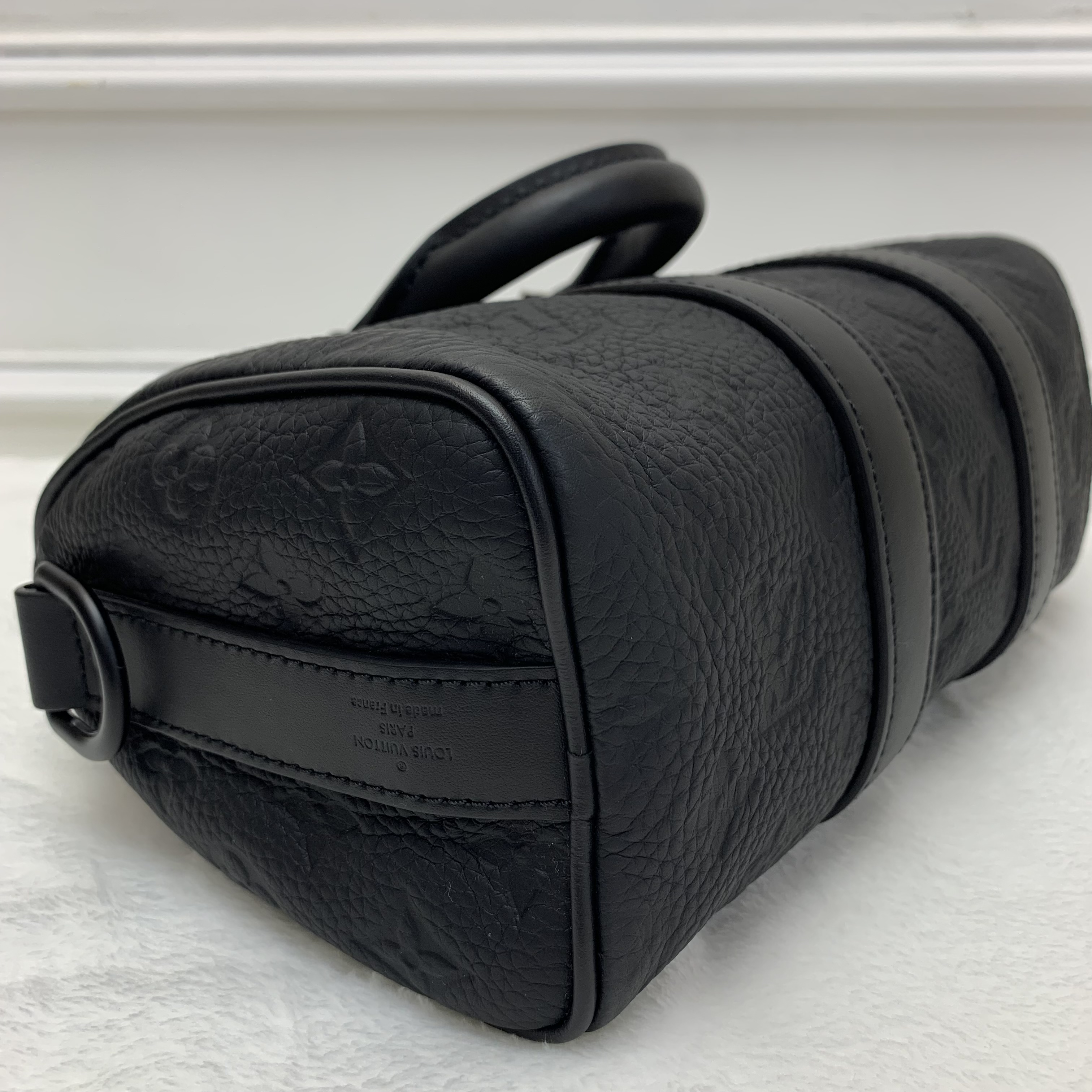 Full set超新淨✨LV Keepall 25 黑色壓紋