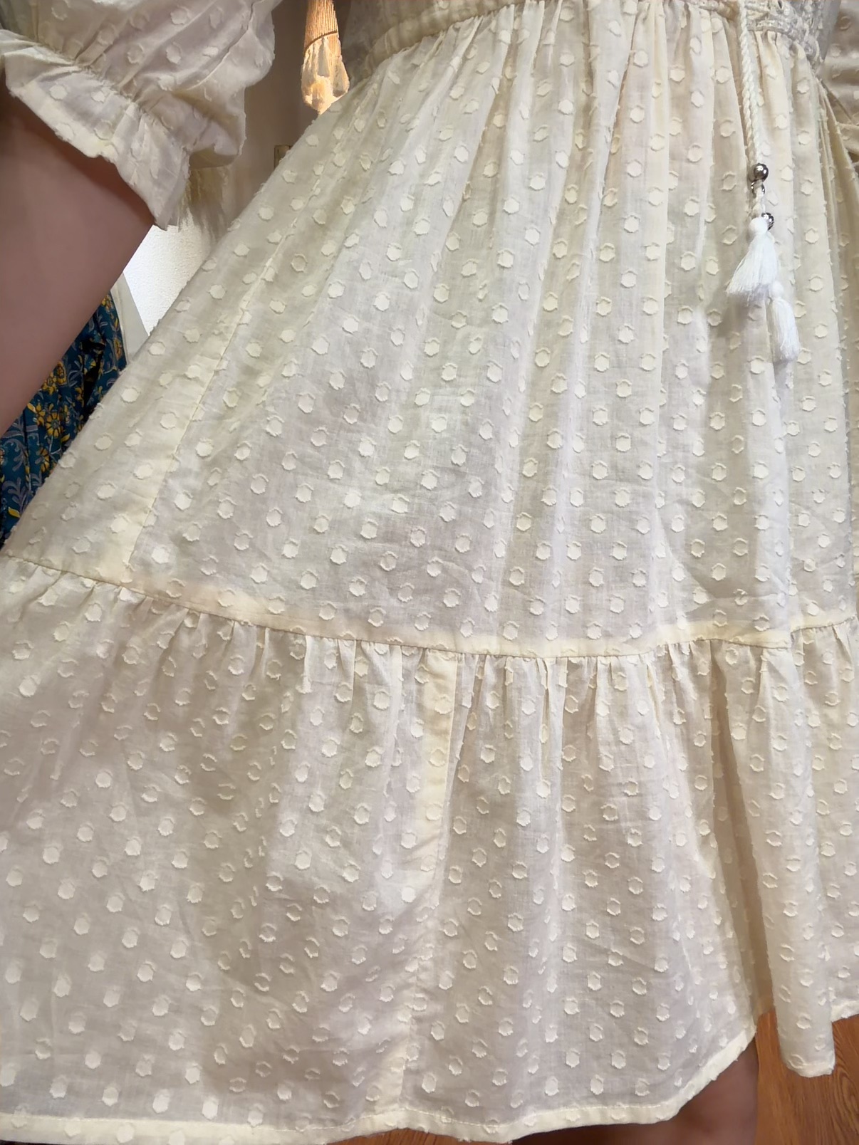 2223 Beige with Mirror Emb Short OP 35"