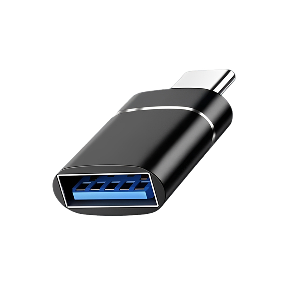 Type-c轉USB OTG轉接頭 黑色 UA0536