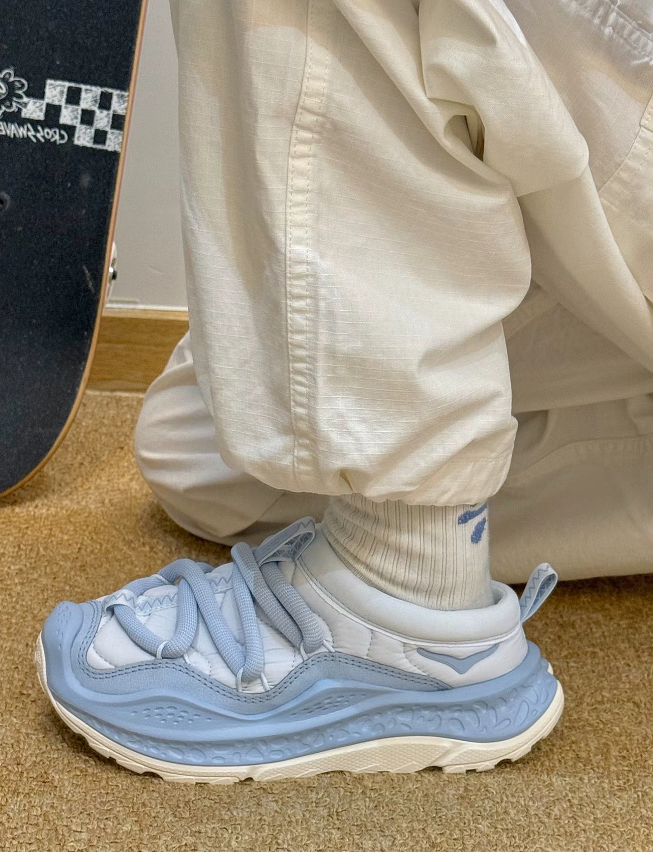 1141570-ORZ Hoka One One Ora Primo Overcast Drizzle 1141570-ORZ