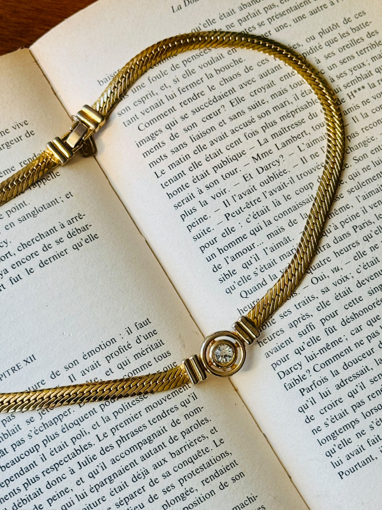 C. 1990s JNY Jones New York Designer Style Short Necklace (MT2692)