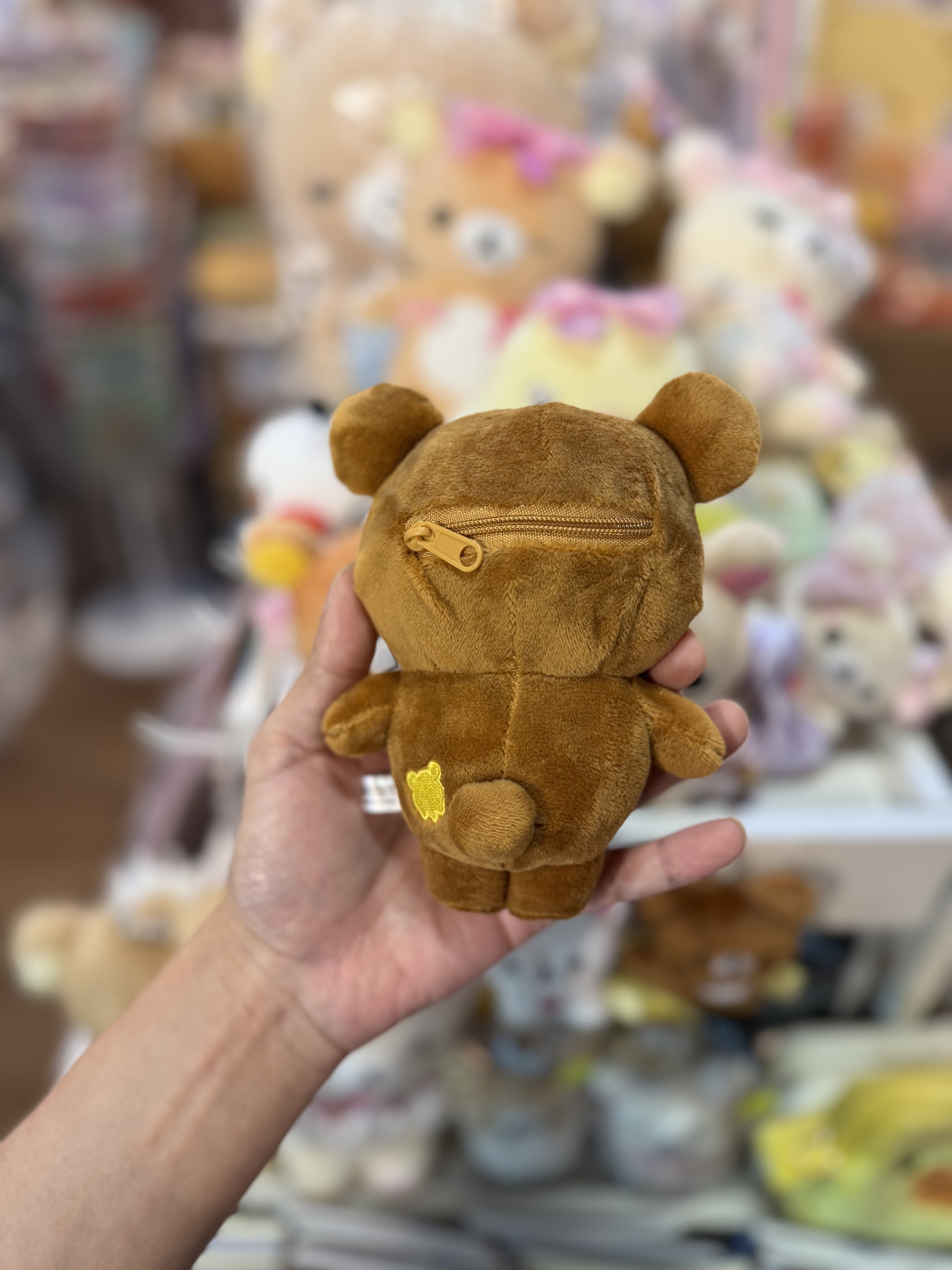 《現貨》全新Rilakkuma 公仔型小物袋掛飾