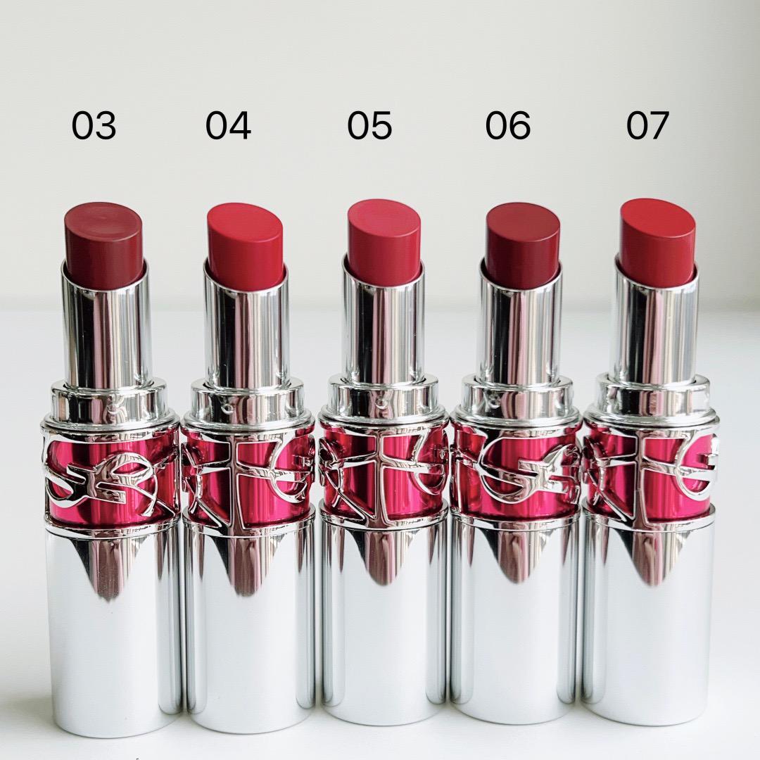 YSL聖羅蘭銀色圓管唇膏3.2g