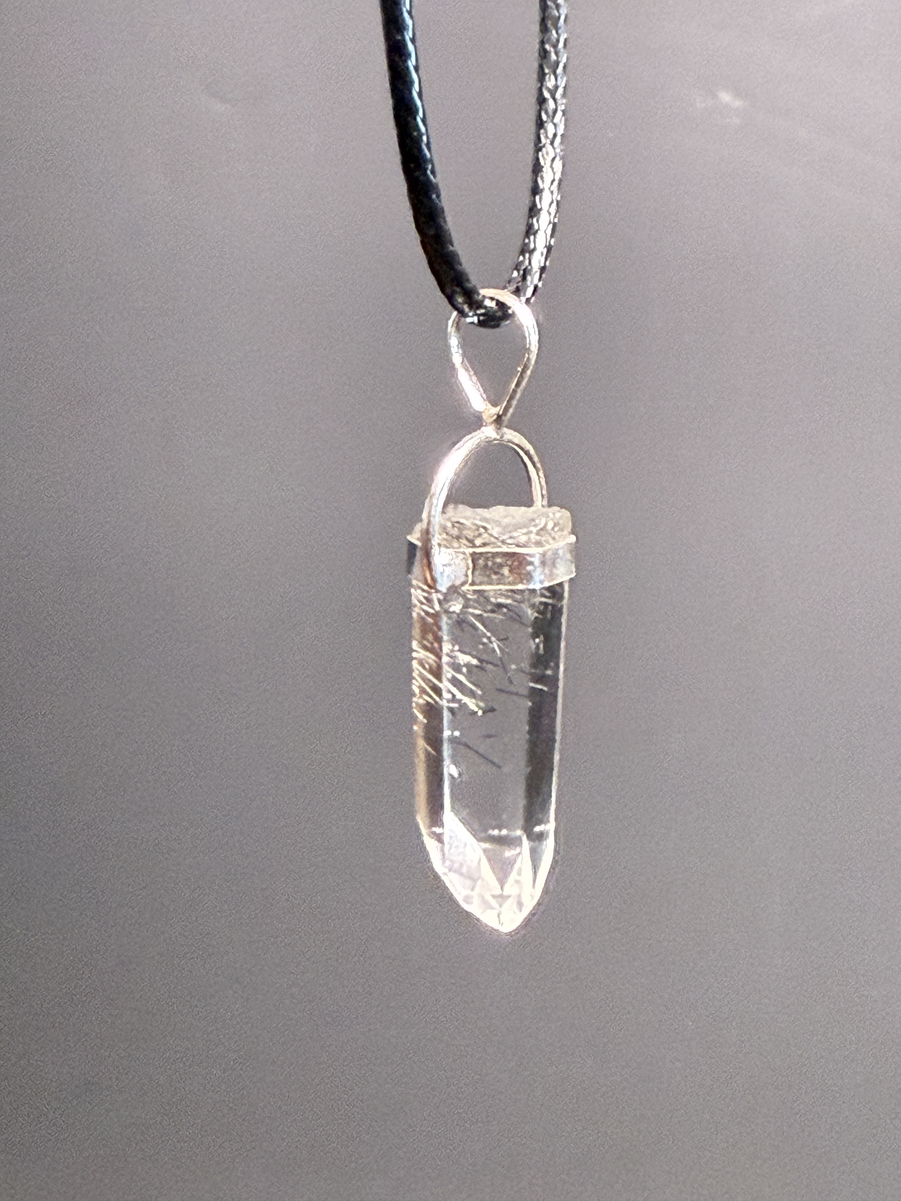 巴西黑髮晶吊咀 （25.5mm) (option 1)