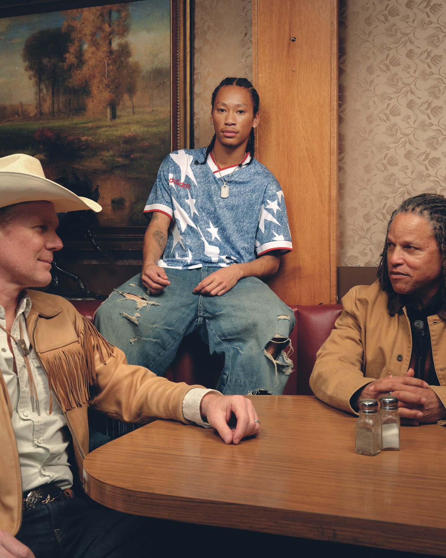 ⚽️ 傳奇歸來：Adidas 1994 美國隊「丹寧星旗」經典重製版球衣 (可加印隊徽+印字) KB2712