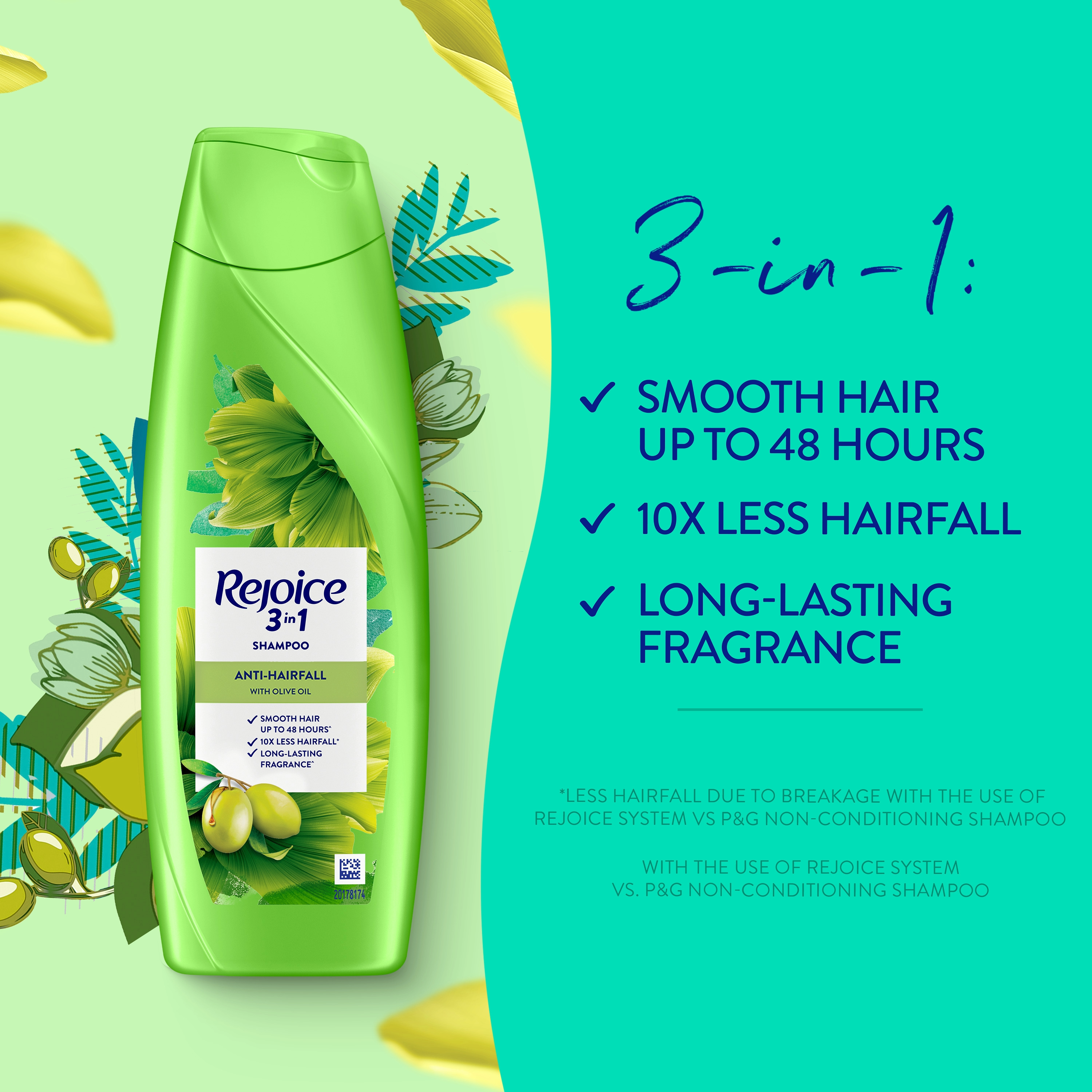 Rejoice Shampoo 300ml / ANTI HAIR FALL