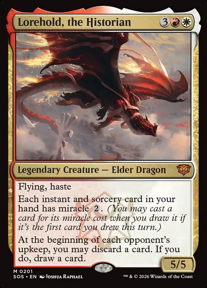 [EN] [Foil] Lorehold, the Historian [SOS-201] M