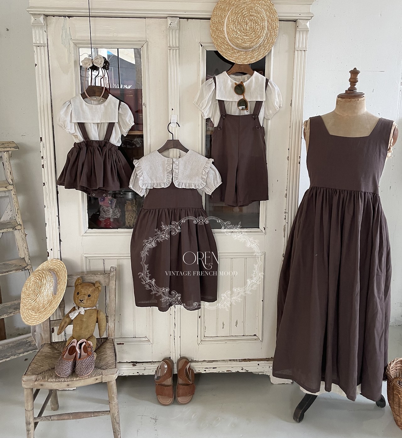 🇰🇷oren 包屁裙/連身褲/裙 親子 (上衣另購）