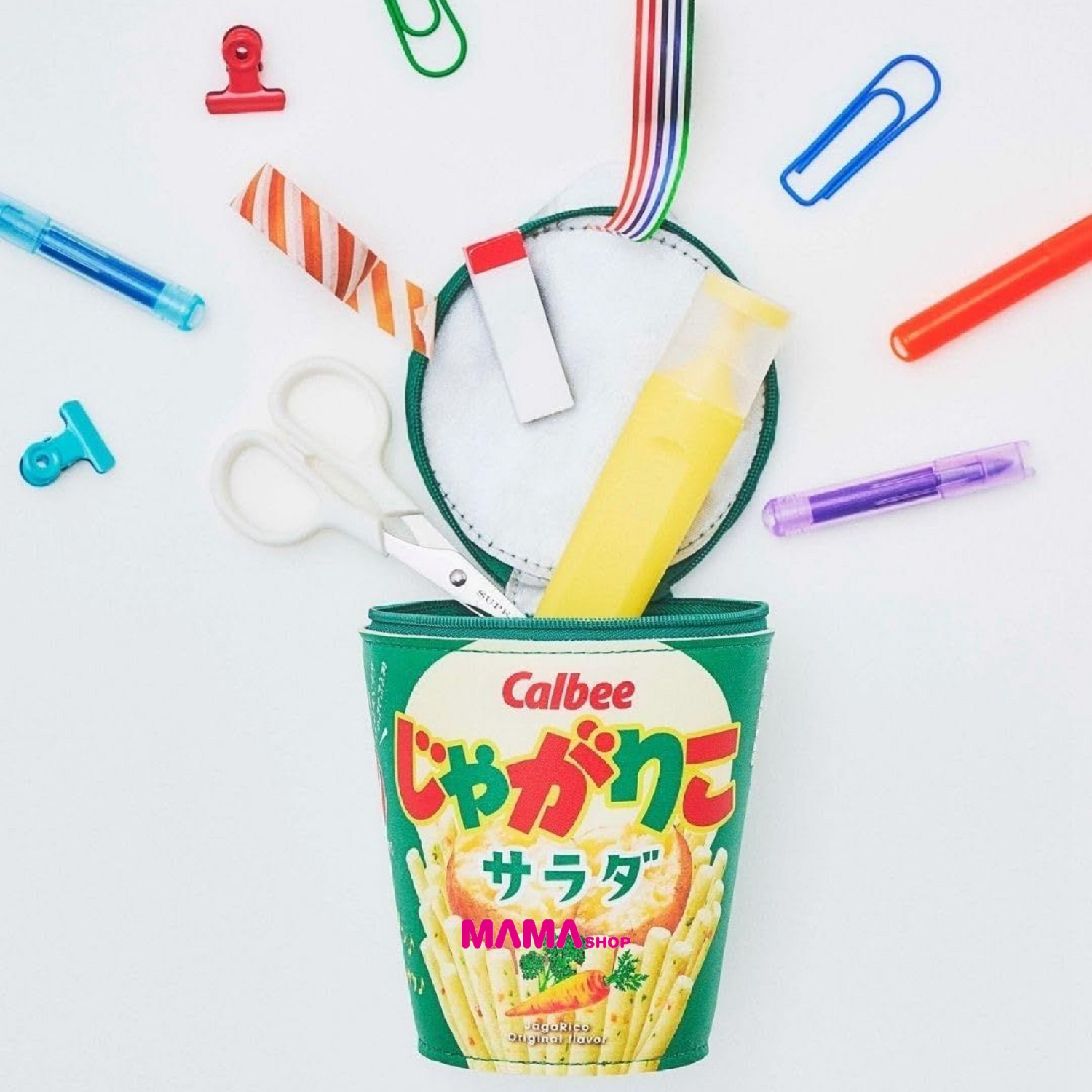 日本直送雜誌附錄--「Calbee jagariko 30 週年袋仔」