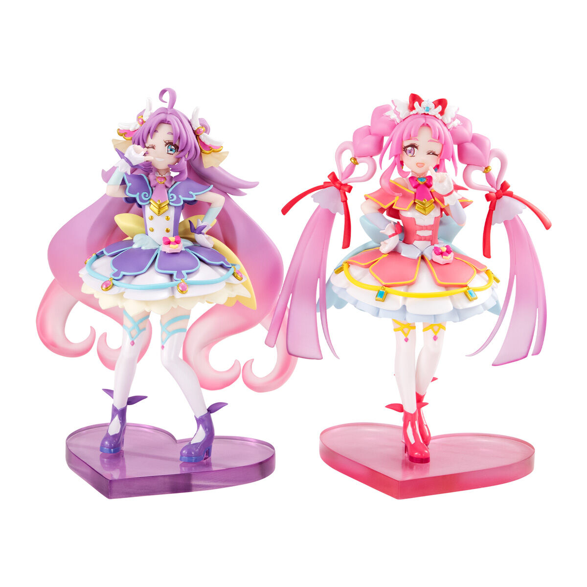(預訂訂金 $200) (總價 $536) (魂限) Bandai Pretty Cure Star Gallery 名偵探光之美少女 豪華版造型公仔套裝 Premium Set 1 食玩 (行版)