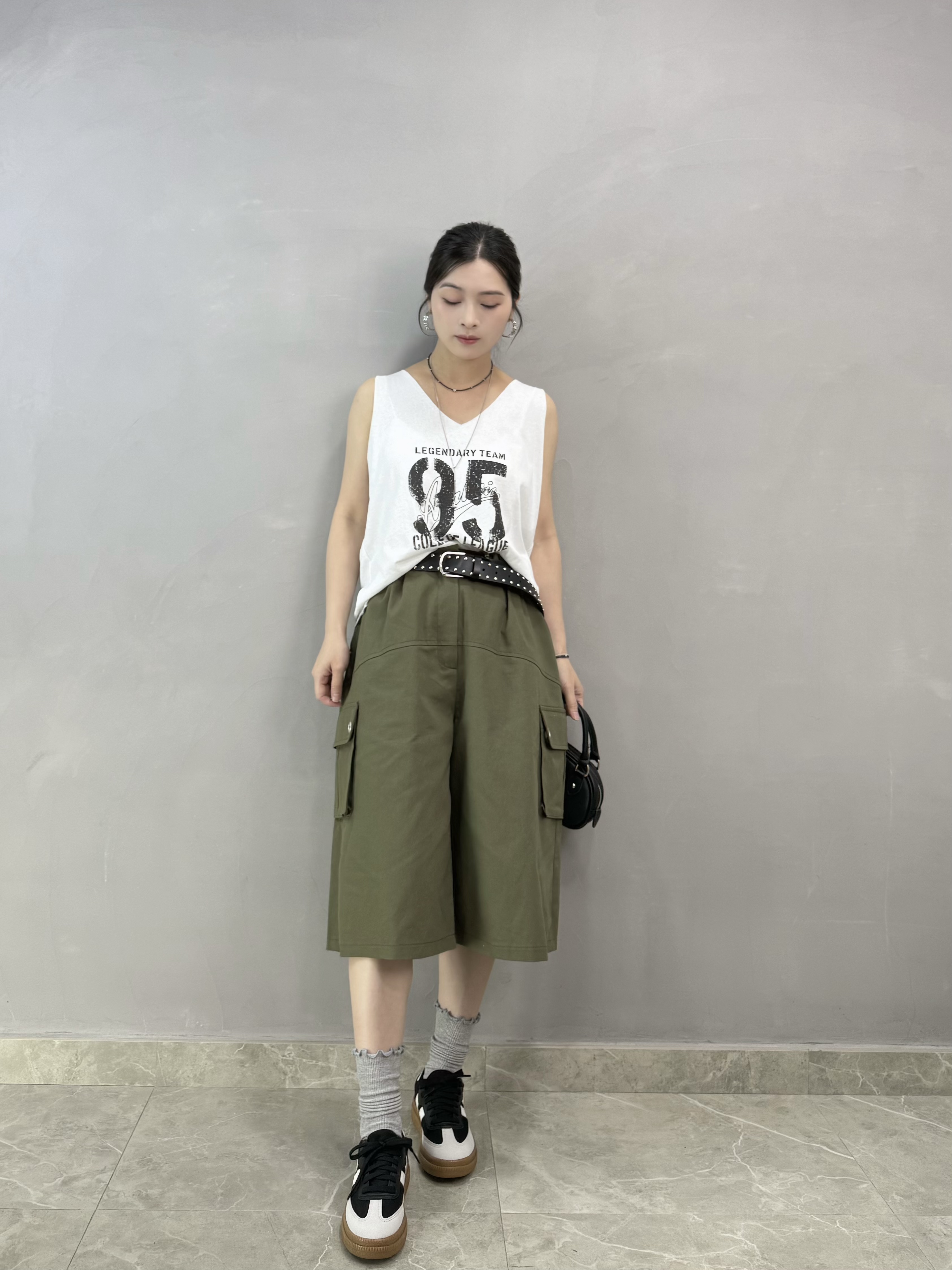 T70 鍋釘6分短褲