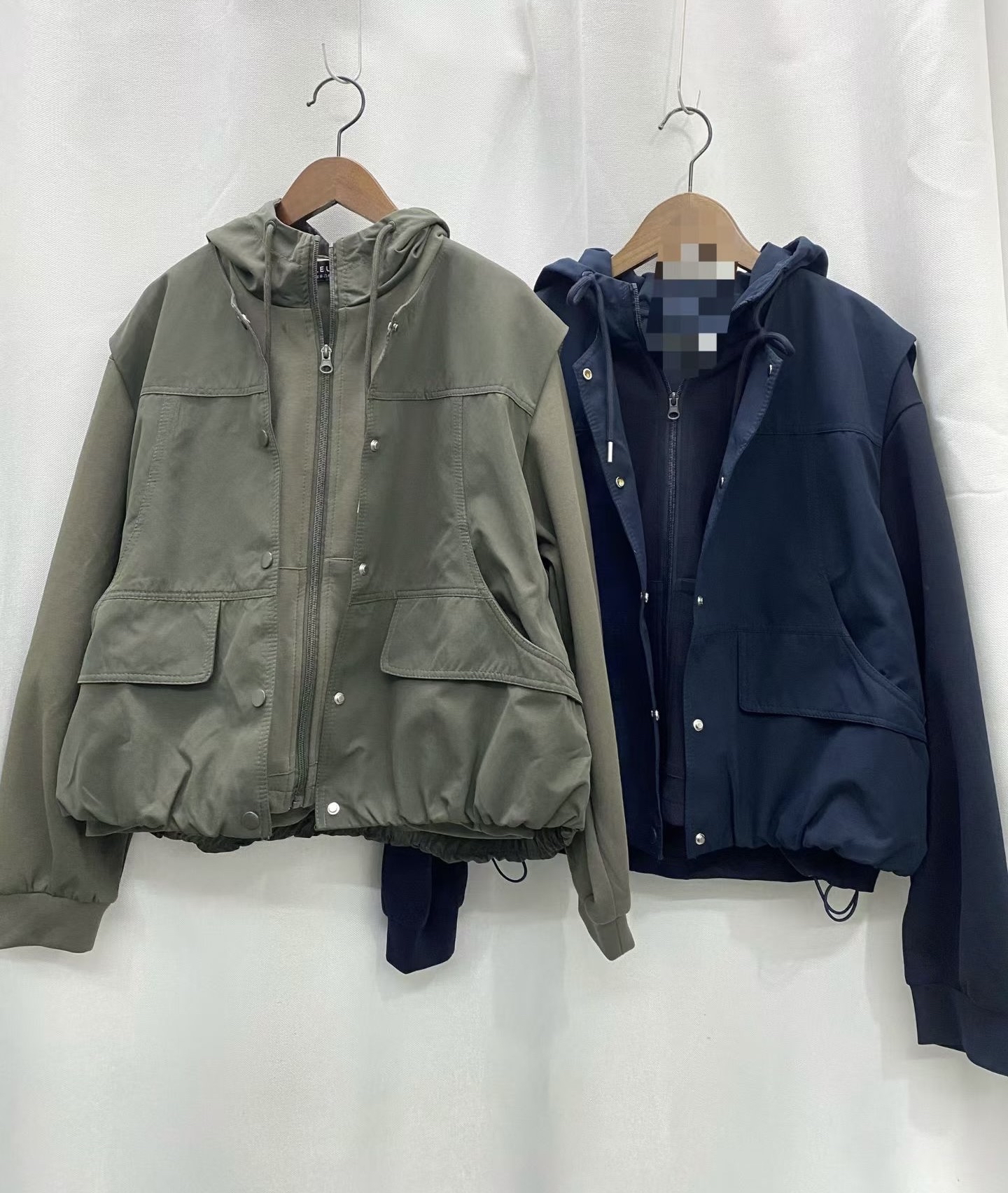 背心外套+ 拉錬外套Set
