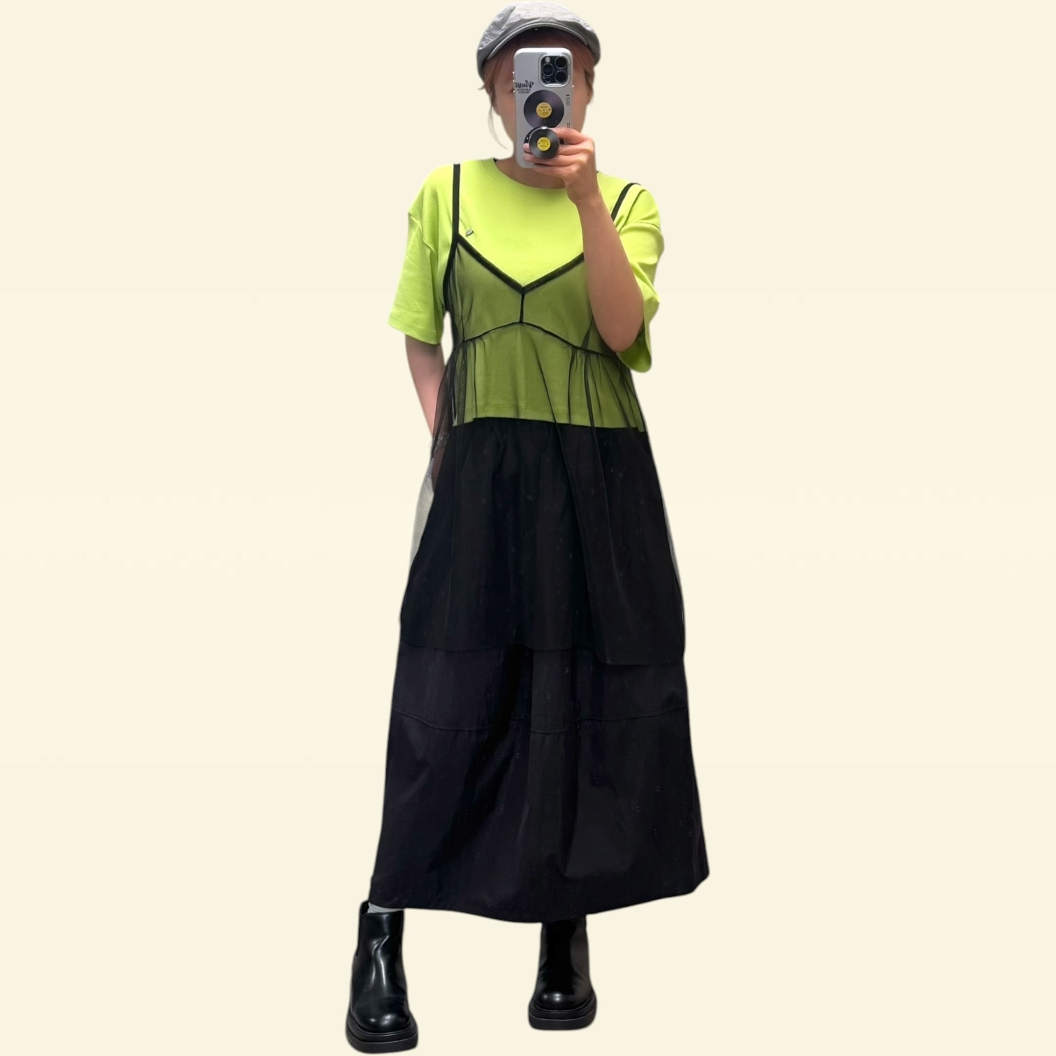 221310 淨色短Tee