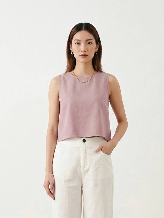 W9632 - Overlap Back Top