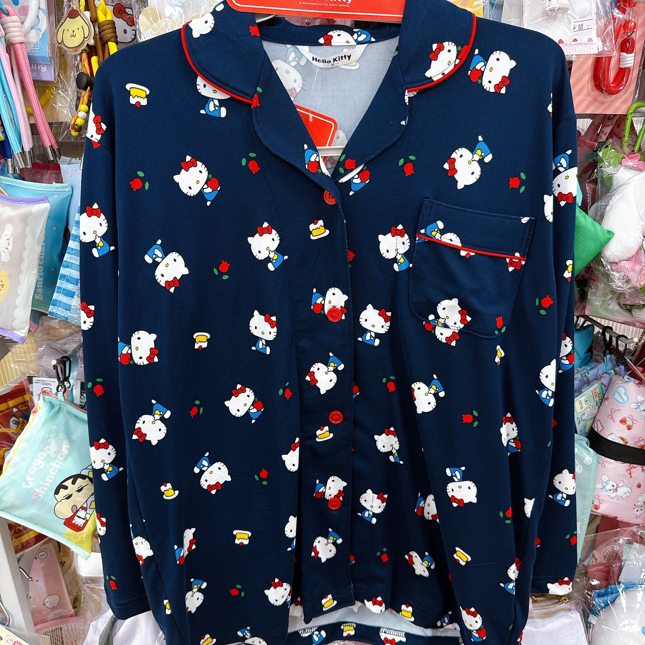 日本直送Hello Kitty長袖睡衣