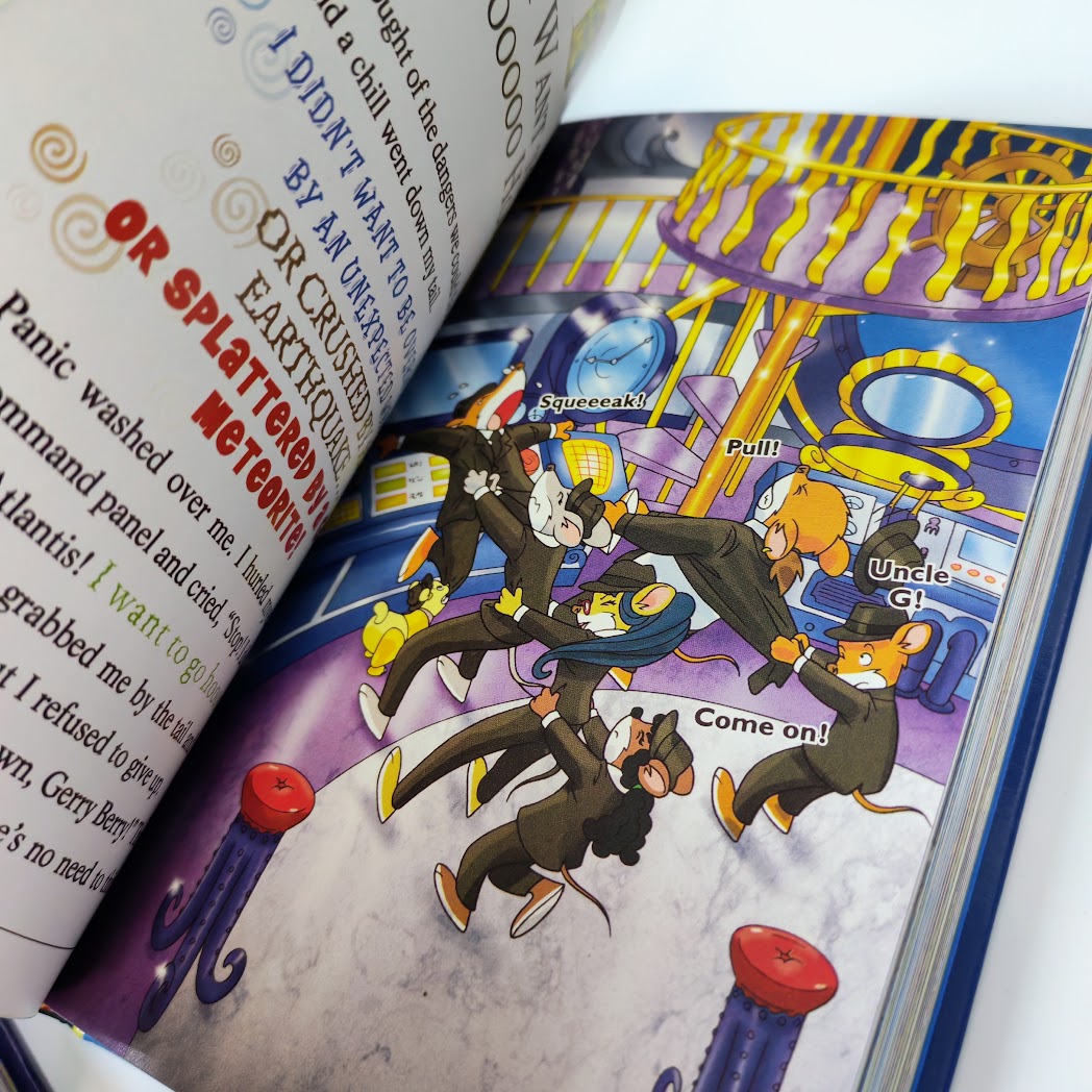 Geronimo Stilton Journey Through Time 8 books 老鼠記者時空穿梭世界8冊    S66