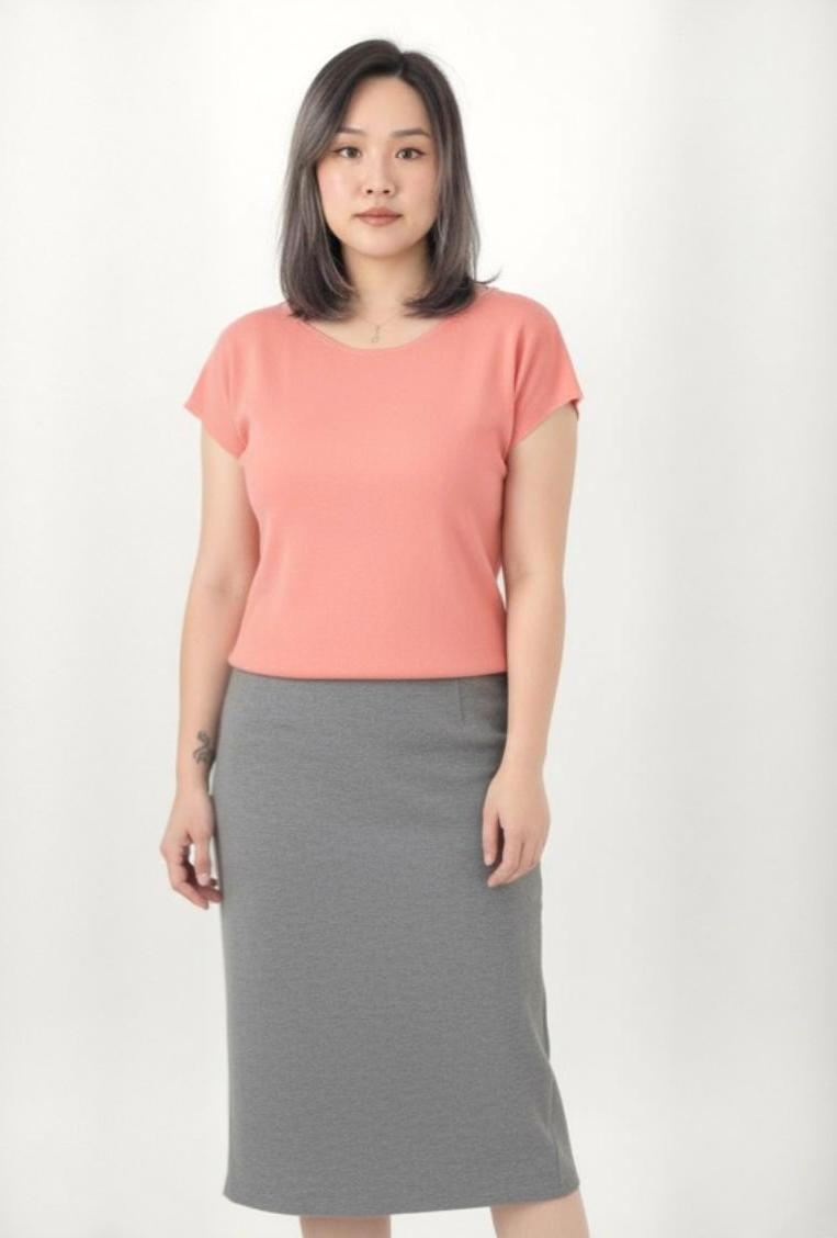 Wide Neck Relaxed Knit