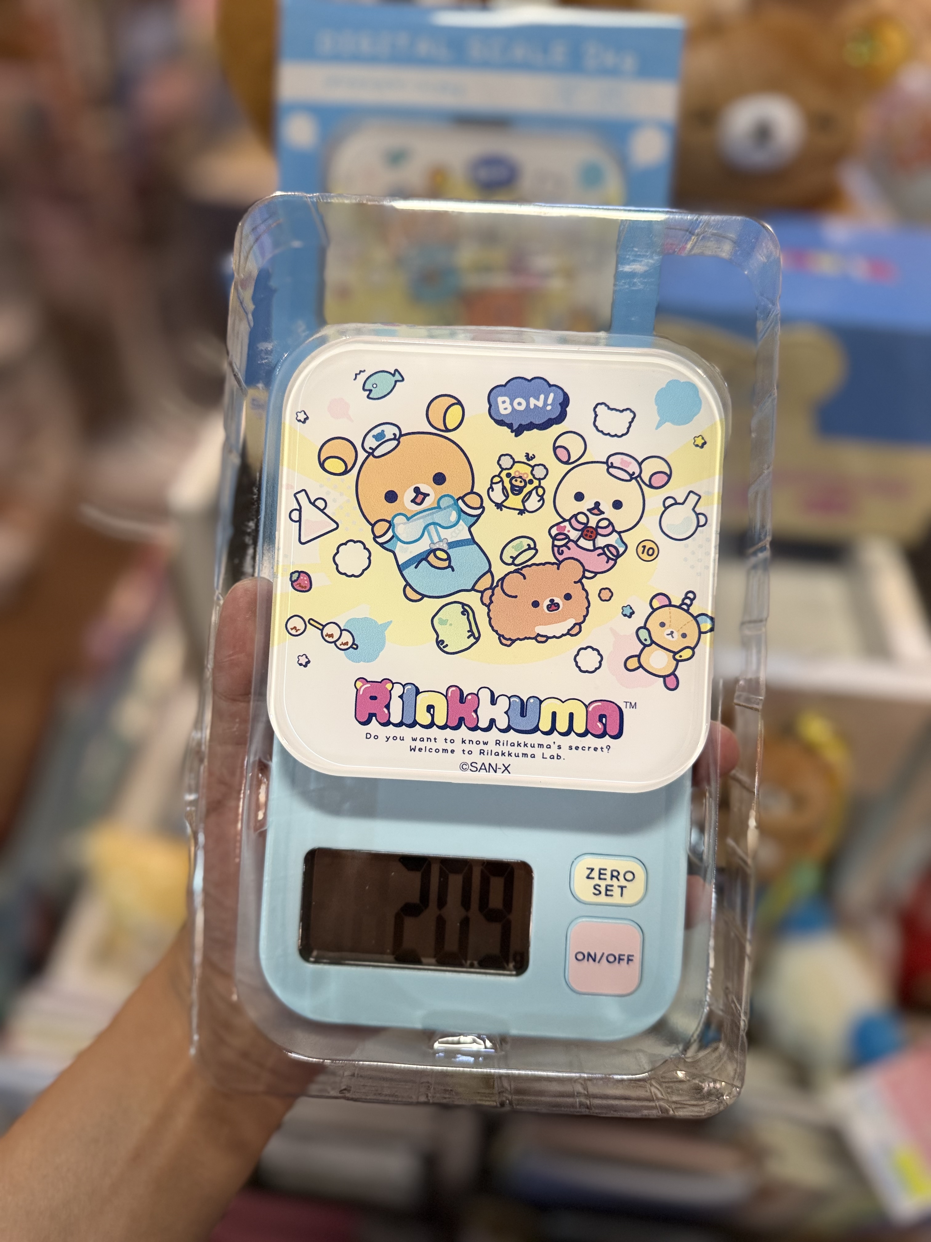 《現貨》全新rilakkuma 實驗室系列電子磅