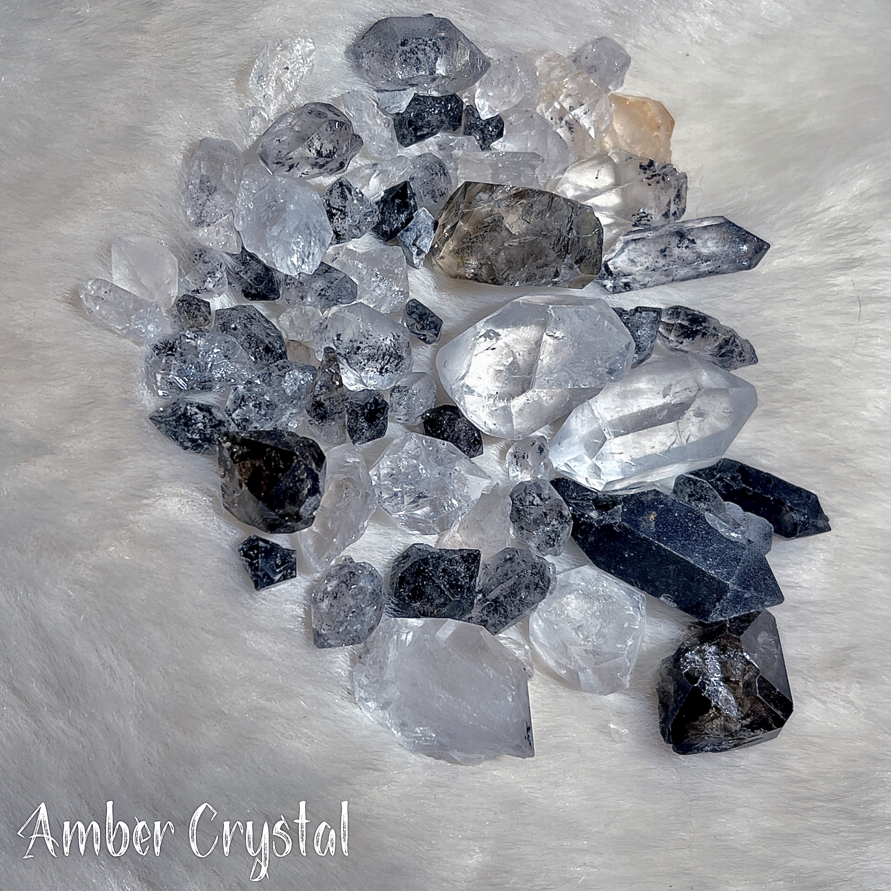 閃靈鑽 Skeletal Quartz Herkimer Diamond