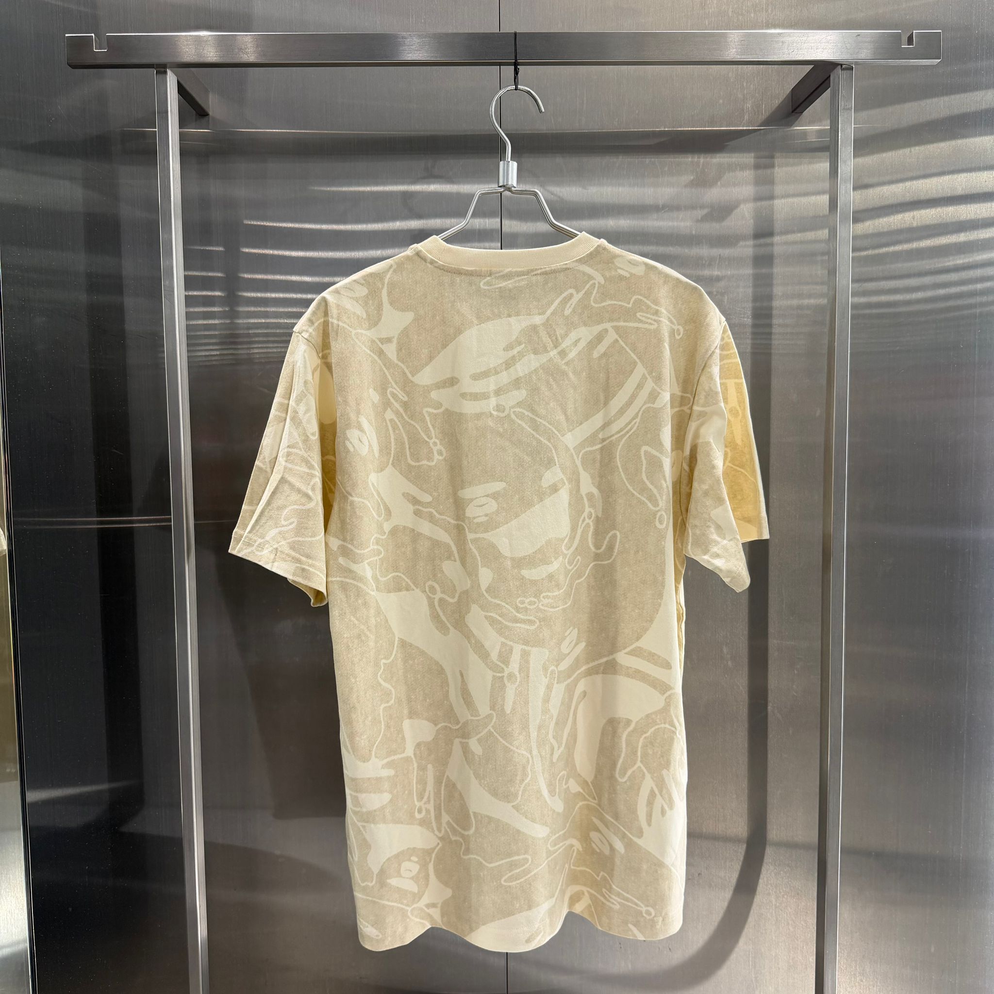 AAPE Regular fit AAPENOW camo tee (1812)