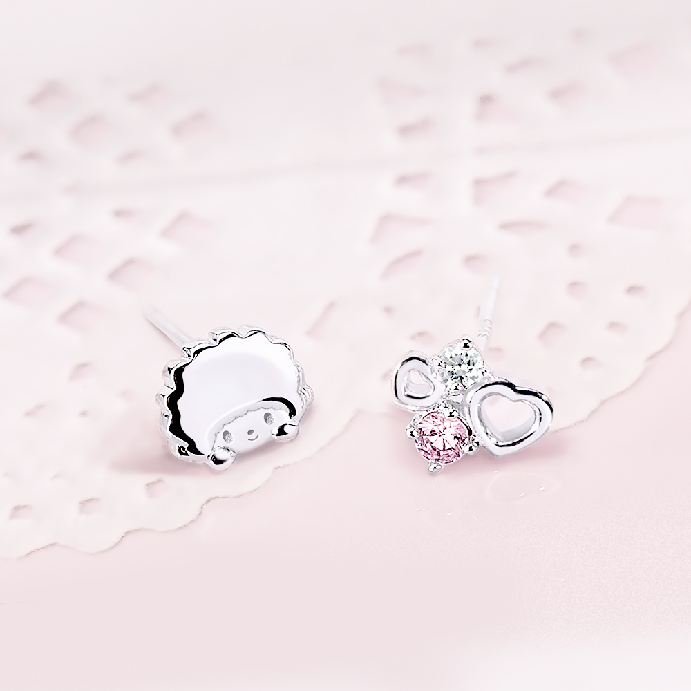 📦訂購 台灣限定 三麗鷗SanrioＸSTORY故事銀飾 My Sweet Piano經典系列 彼安諾晶鑽純銀耳環