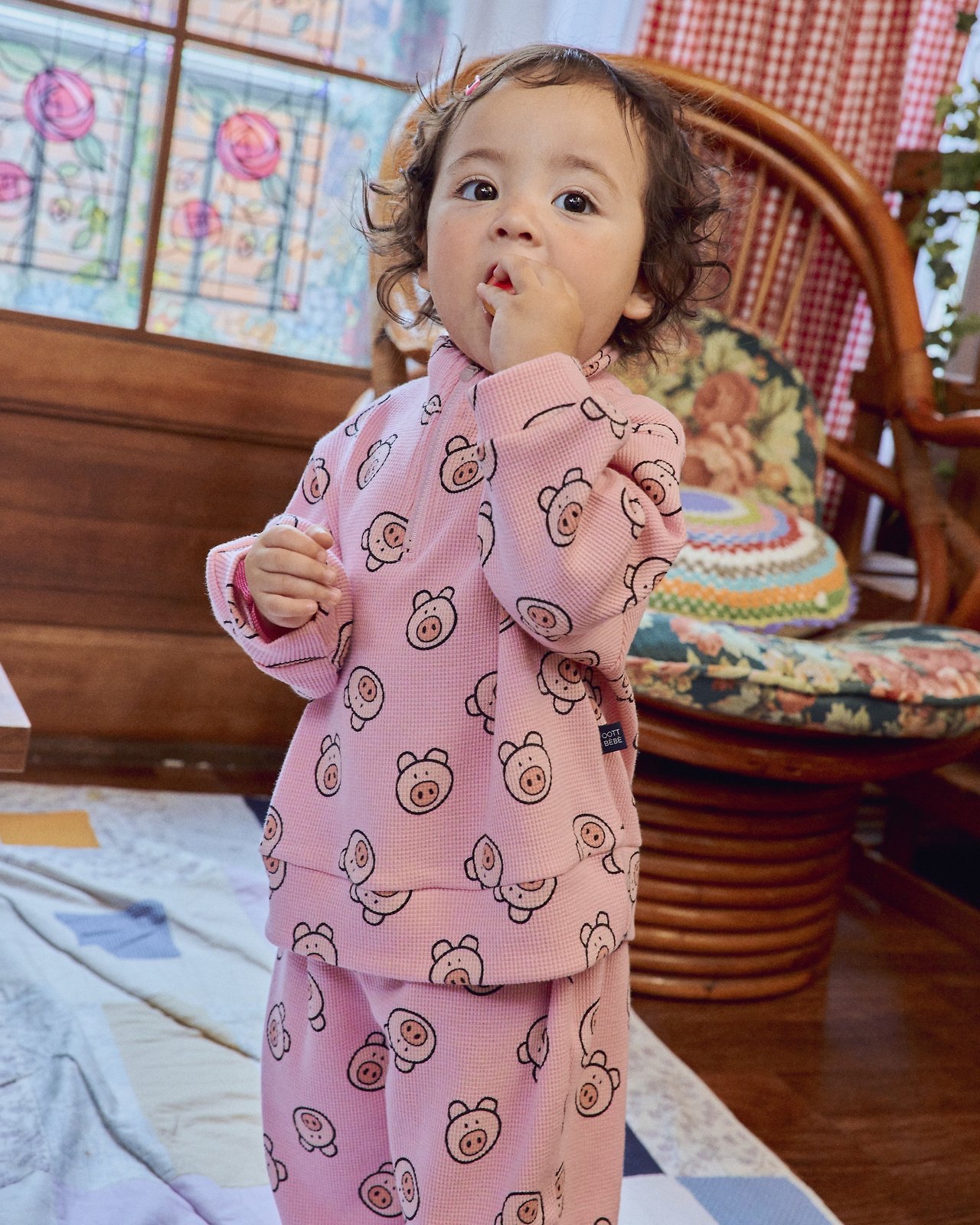 OOTT | Little Farm Waffle Anorak set