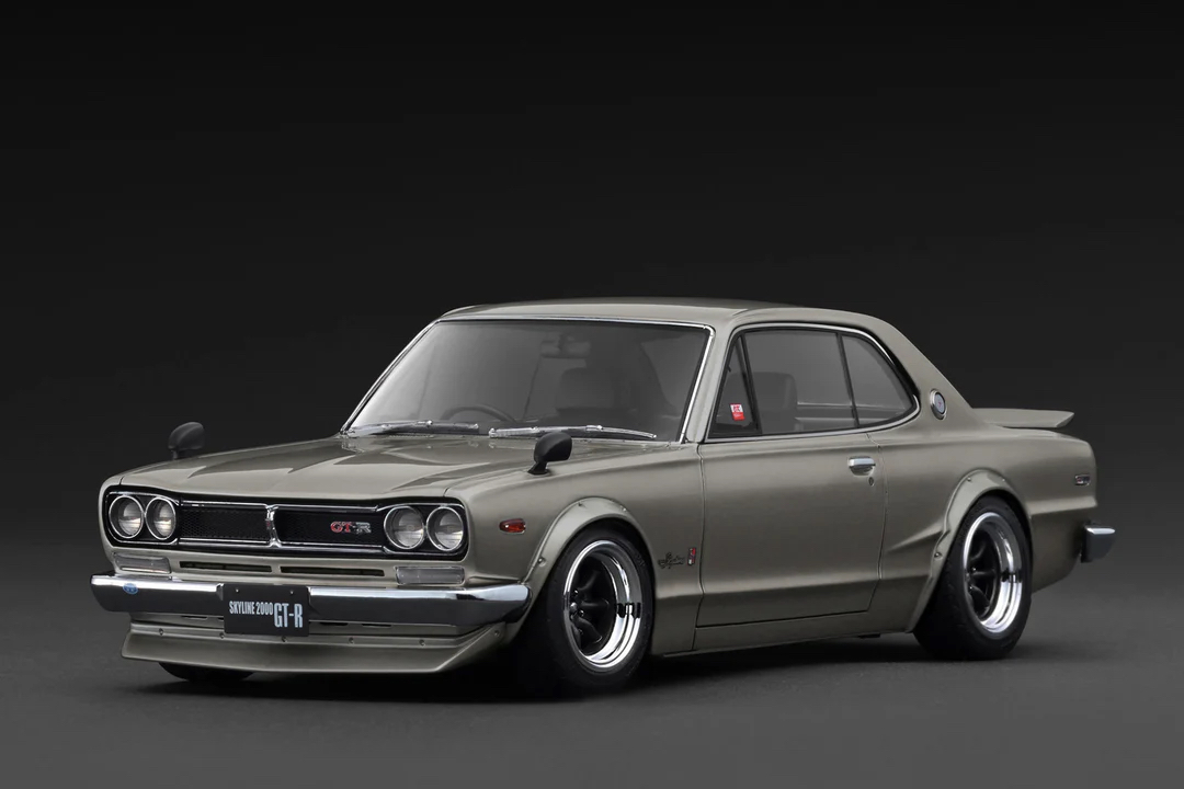 PRE-ORDER (Deposit) IG4032 Nissan Skyline 2000 GT-R (KPGC10) Dark Silver
