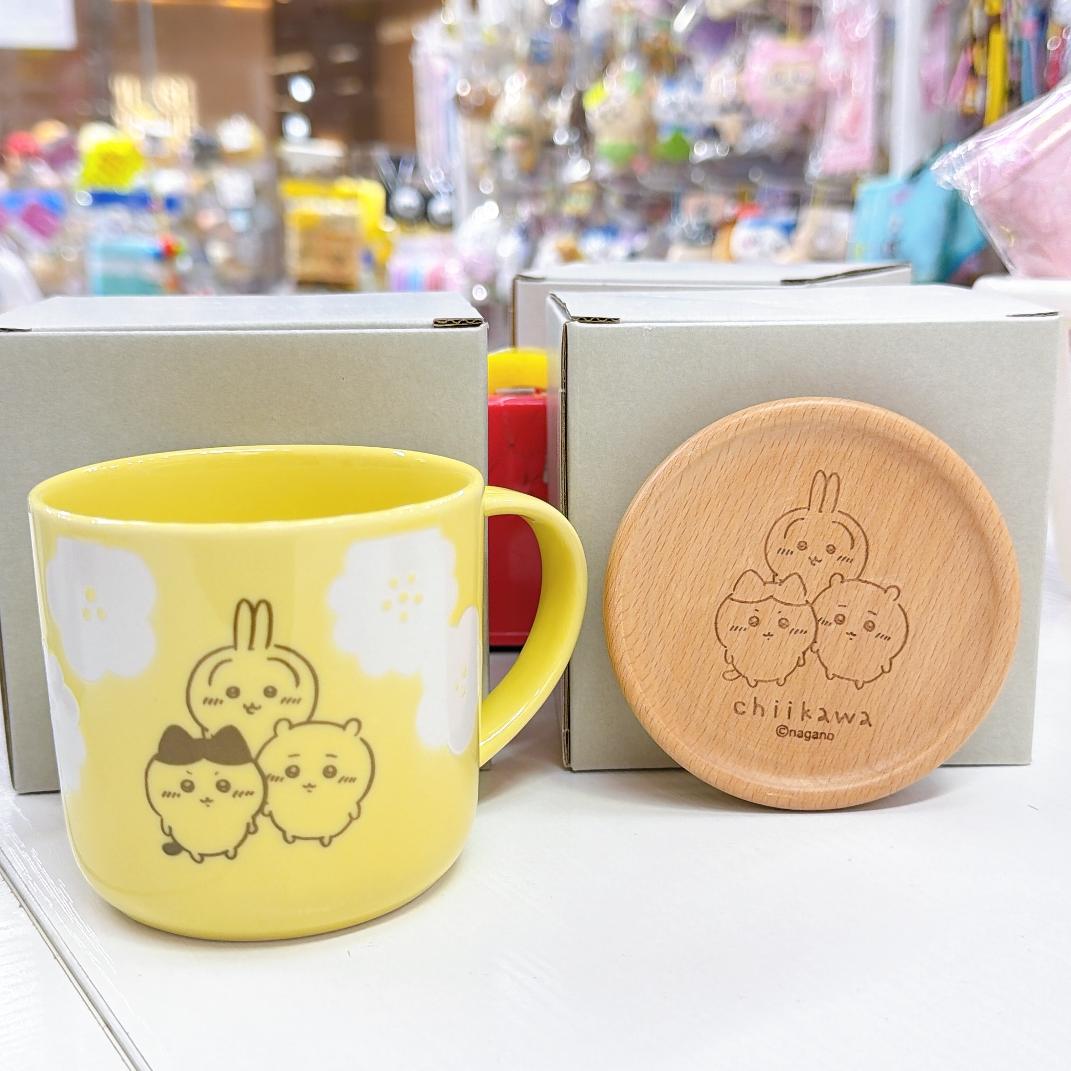 日本直送chiikawa 新款杯墊連陶瓷杯