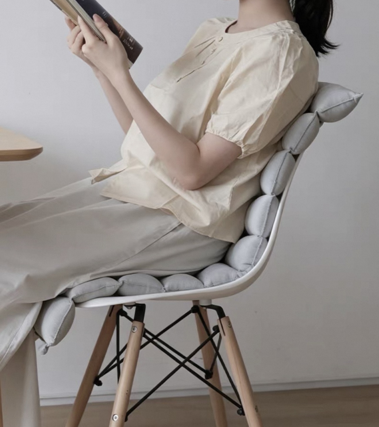 日本霜山多功能午睡枕摺疊坐墊