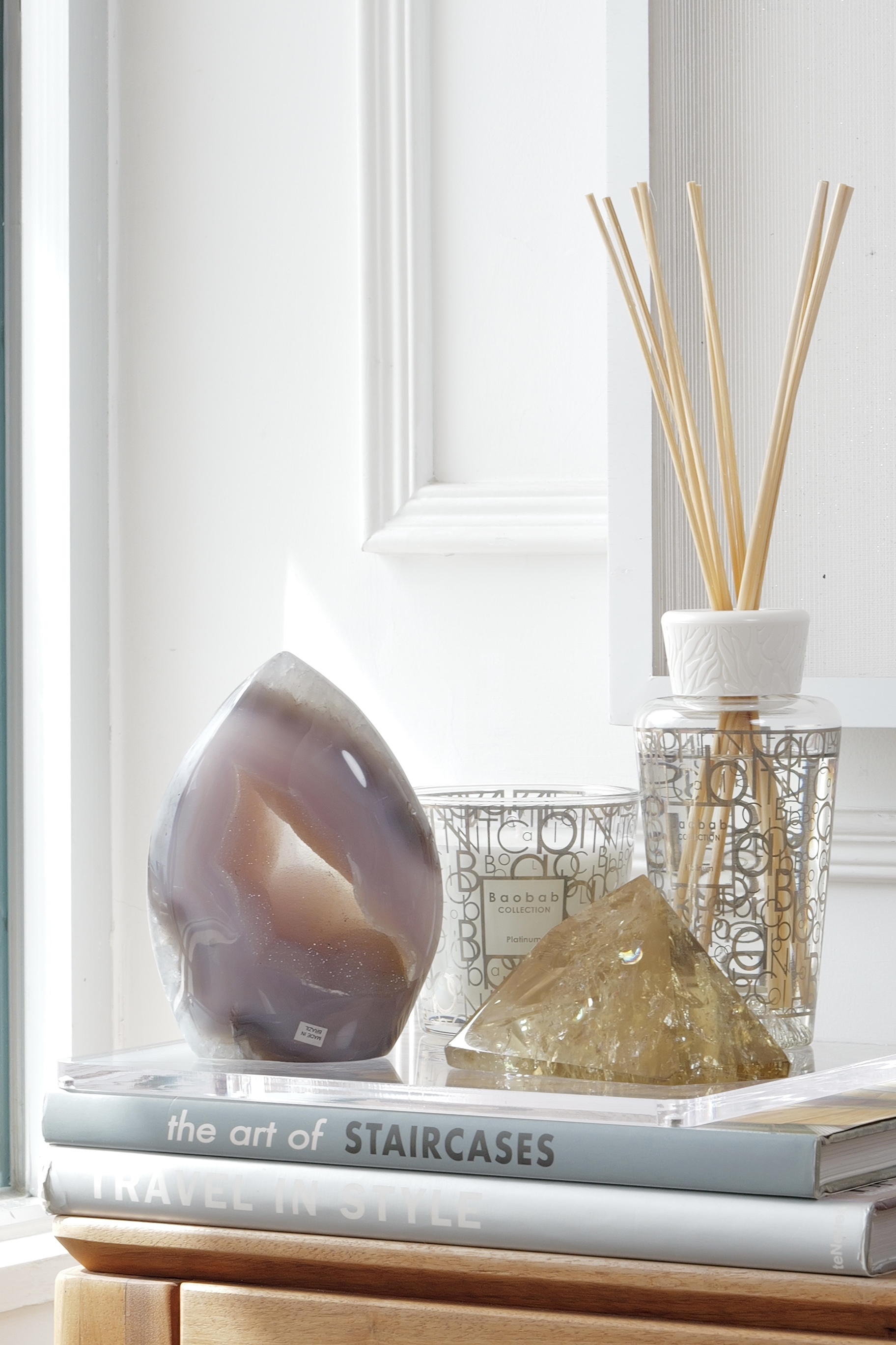  ༒14.6cm沙糖瑪瑙火焰柱༒ 9608C13sGNJ5-RB28*5TT