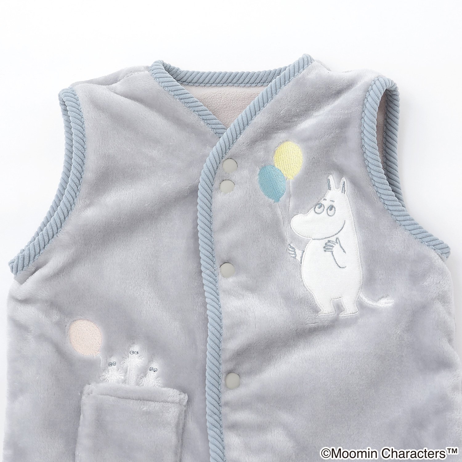 🆕【⭐訂購⭐】🇯🇵日本直送 🌀#Moomin 絨毛 2way 背心睡袋 / 連身衣🌀 [ELIA-0018][261004]