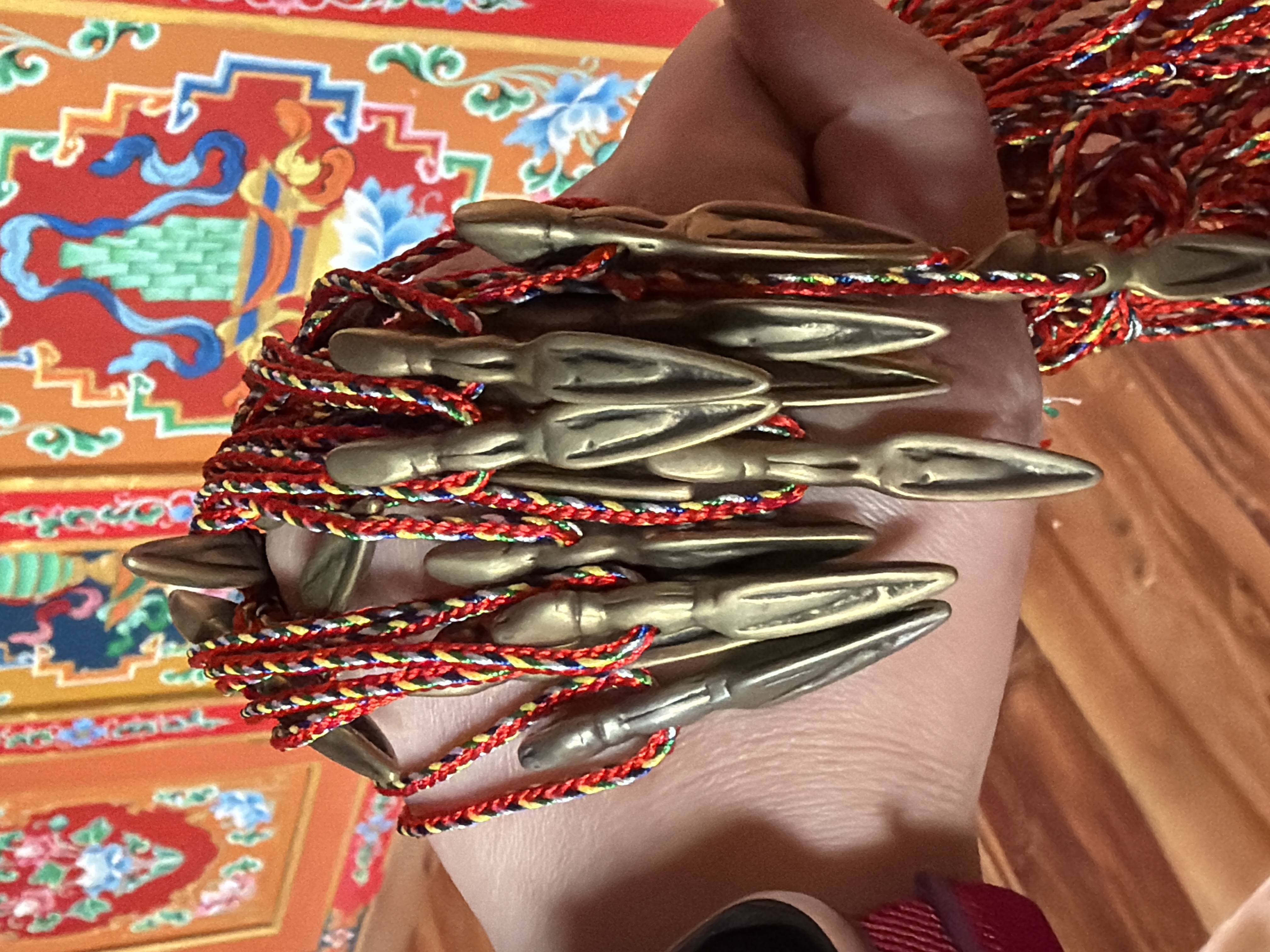 妙本同款金剛杵🪷四大加持（都穆法王、蓮師大法會，900年護法殿、喇嘛及阿尼護法殿）加持